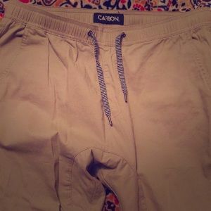 Men’s Khaki Joggers
